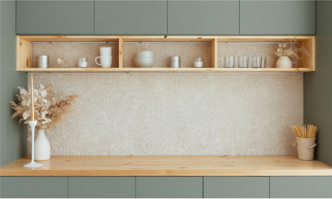 Olive Green Kitchen