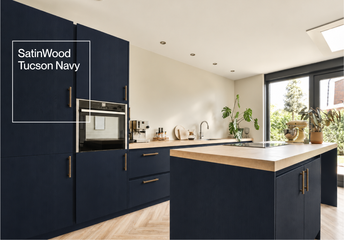 SatinWood Tucson Navy
